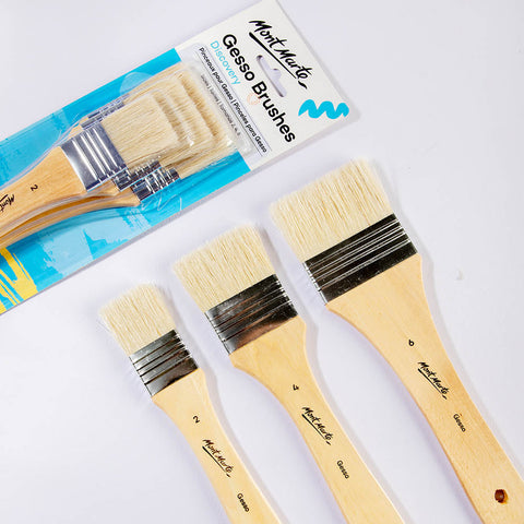 MM Gesso Brushes Sizes 2/4/6