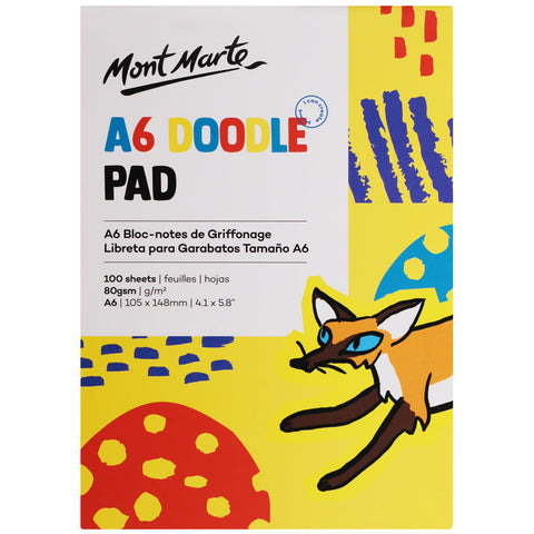 MM Kids Doodle Pad A6 100 Sheet