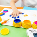 MM Finger Paint with Stamps 4pc