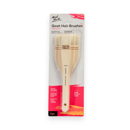 Goat hair brushes MM Studio Goat Hair Brush Set 3pc