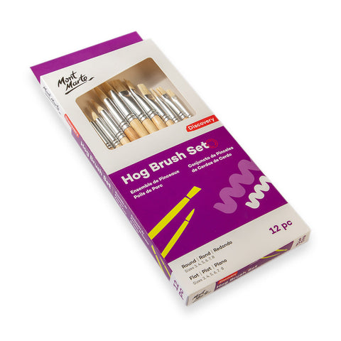 MM Hog Brush Set 12pc