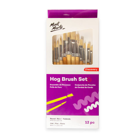 MM Hog Brush Set 12pc