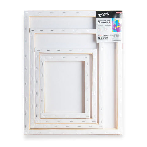ტილოების ნაკრები, 4 ცალი - Nested Single Thick Canvases Discovery 4 Pack