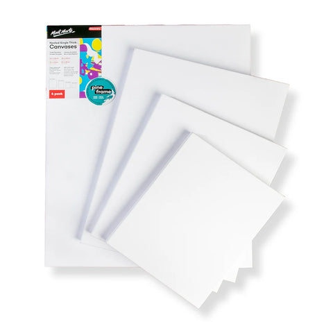 ტილოების ნაკრები, 4 ცალი - Nested Single Thick Canvases Discovery 4 Pack