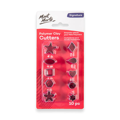 Polymer clay cutters MM Polymer Clay Mini Cutter Set 10 pcs 