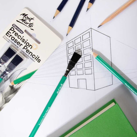 Ластик для карандашей, 2 шт. - MontMarte