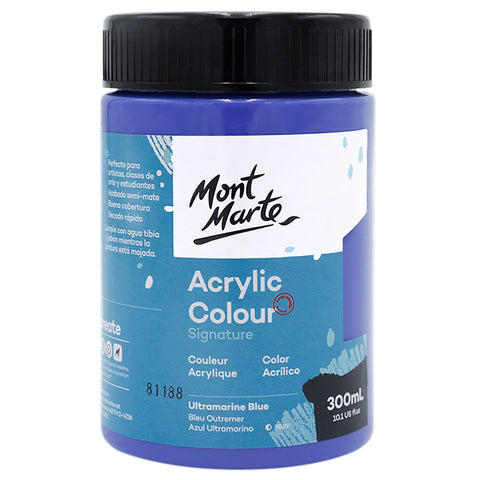 MM Studio Acrylic Paint 300ml - Ultramarine Blue