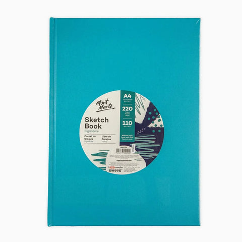 ჩანახატების სკეჩბუქი მყარი ყდით A4 - Sketch Book A4 Hard Cover 220pg 110gsm