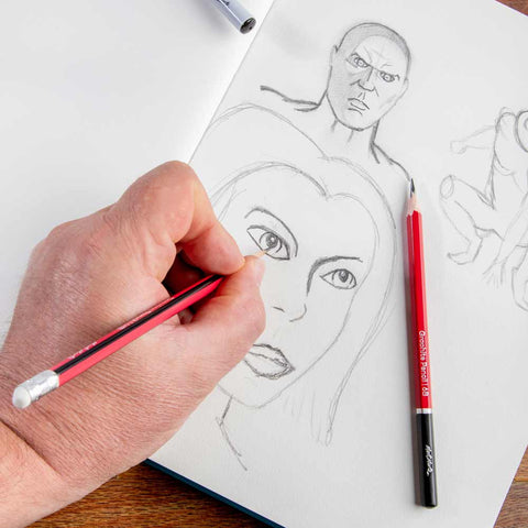 ჩანახატების სკეჩბუქი მყარი ყდით A4 - Sketch Book A4 Hard Cover 220pg 110gsm