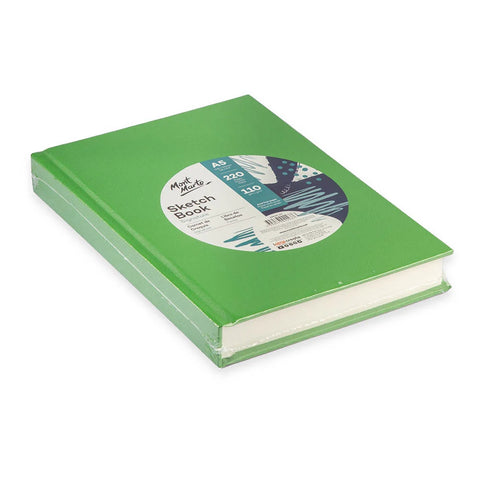 ჩანახატების სკეჩბუქი მყარი ყდით A5 -  Sketch Book A5 Hard Cover 220pg 110gsm