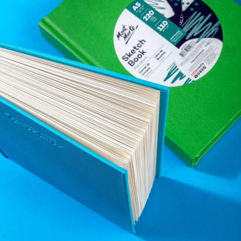 ჩანახატების სკეჩბუქი მყარი ყდით A5 -  Sketch Book A5 Hard Cover 220pg 110gsm