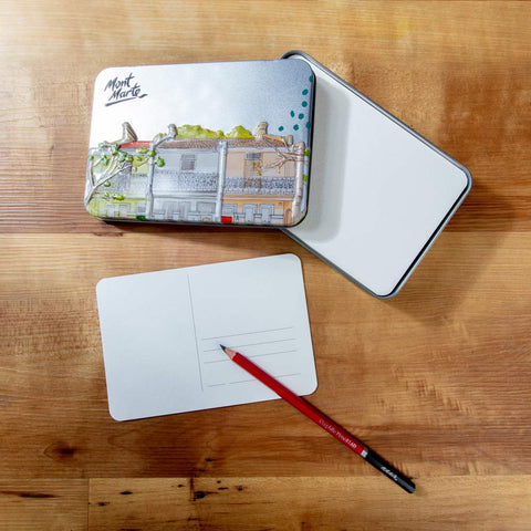 MM აკვარელის პოსტკარტები 300gsm 24 ცალი-MM Watercolour Postcards 300gsm 24 Sheets