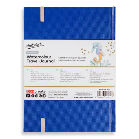 MM Watercolour Travel Journal A5