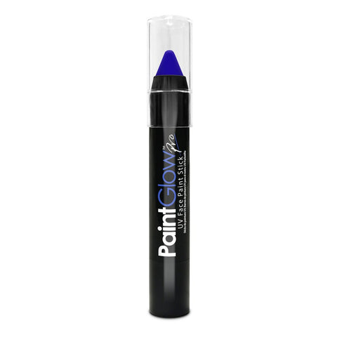 სახის მოსახატი ნეონის სთიქი UV Paint Stick (PRO), UV Blue, 3.5g