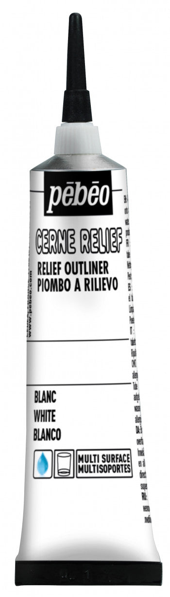 RELIEF OUTLINER TUBE 20 МЛ БЕЛЫЙ 