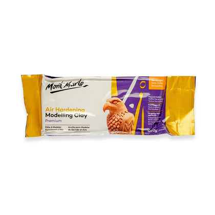 Air Hardening Modelling Clay Premium 250g (Terracotta) - Mont Marte