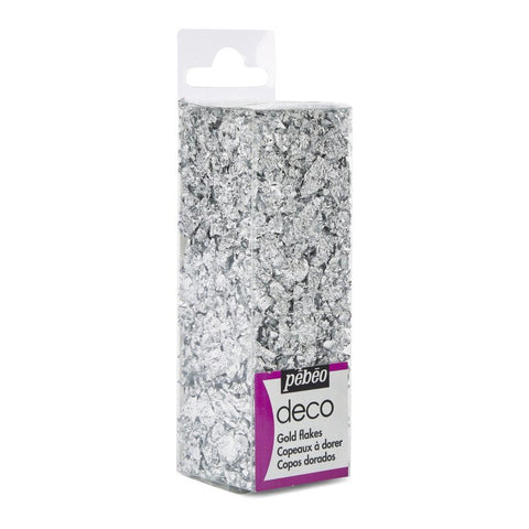 DECO GOLD FLAKES SILVER