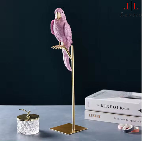 დეკორი თუთიყუშის Nordic creative lovers parrot indoor decorations