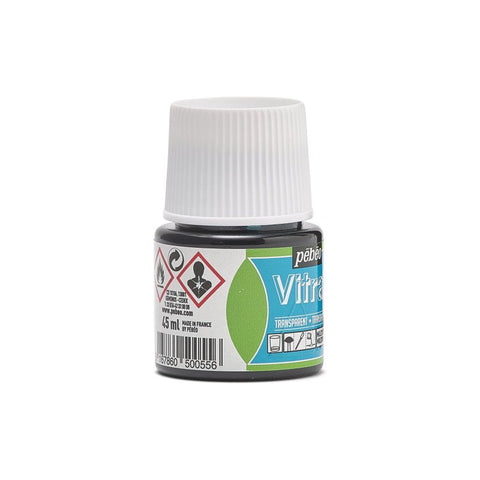 ვიტრაჟის საღებავი 45მლ -  Pebeo Vitrail Cyan Blue (გამჭვირვალე მინის საღებავი)