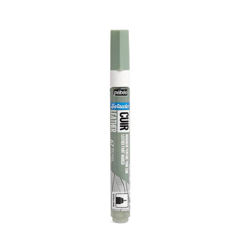 ტყავის მოსახატი მარკერი მწვანე - SETACOLOR LEATHER MARKER – SAGE GREEN