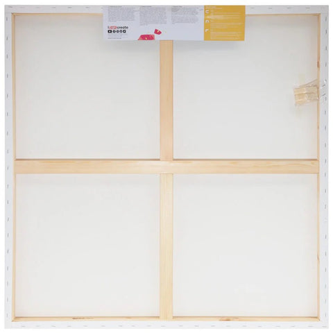 დაგრუნტული ტილო ორმაგ ქვეჩარჩოზე MM Signature Canvas Pine Frame D.T. 91.4x91.4cm - LUMINO