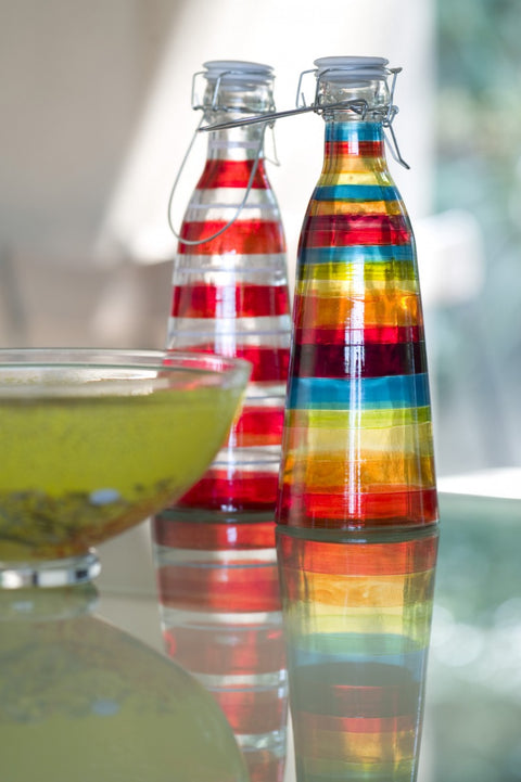 Stained glass paint 45ml - Pebeo Vitrail 45ml Crimson (transparent glass paint)