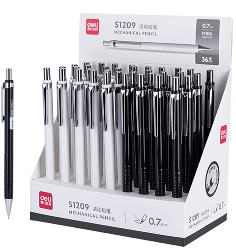 ფანქარი მექანიკური 0.7მმ წვერით S1209 ,DELI - LUMINO