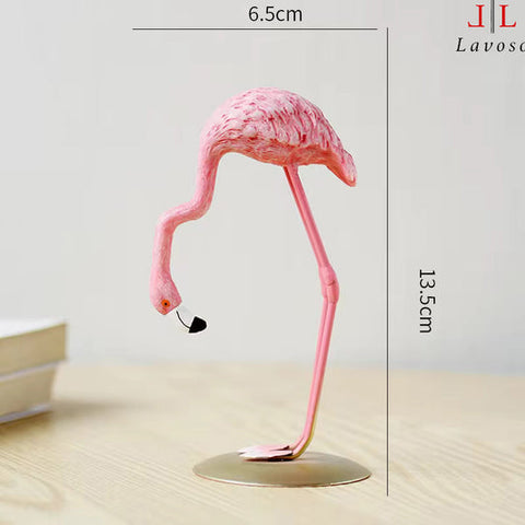 დეკორი ფლამინგო - Flamingo garden statues figurine