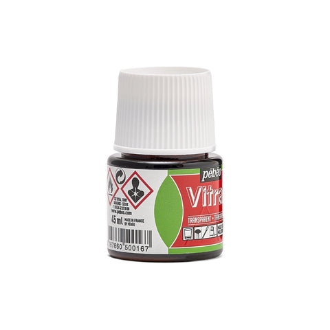 ვიტრაჟის საღებავი 45მლ - Pebeo Vitrail 45ml Orange (გამჭვირვალე მინის საღებავი)