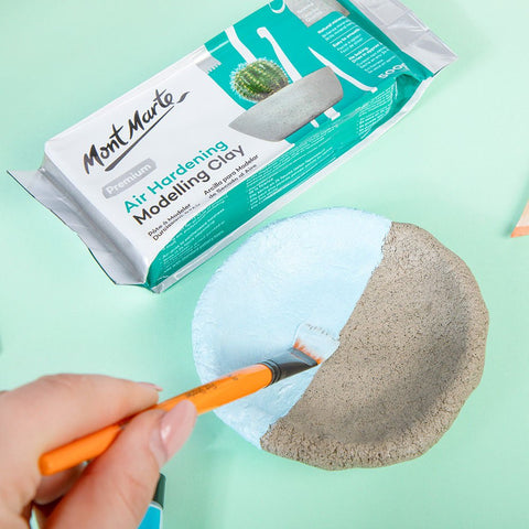 ჰაერზე შრობადი მოდელირების თიხა 500გ – გრანიტი (Mont Marte) - LUMINO