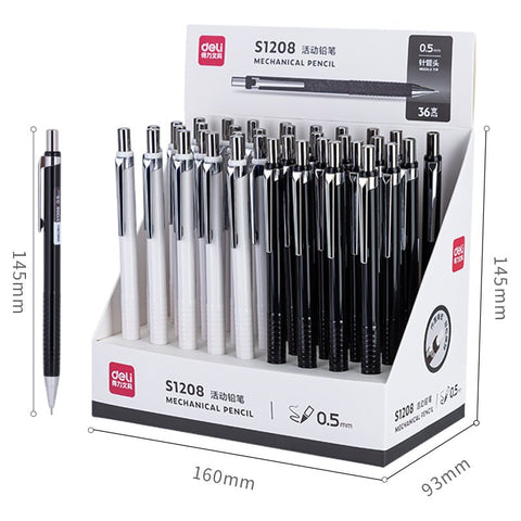 მექანიკური ფანქარი 0.5მმ წვერით S1208, DELI - LUMINO