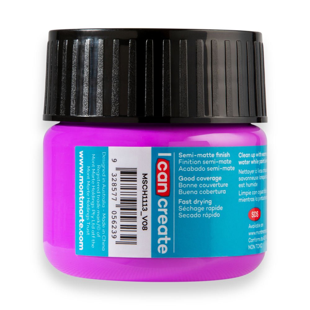 MM Acrylic Color Paint 100ml - Fluoro Purple – LUMINO