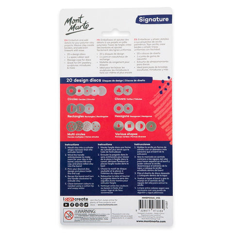 MM Anodised Aluminium Clay Extruder 22pc - LUMINO