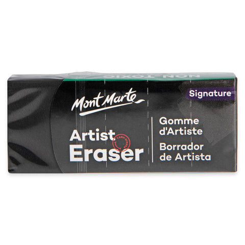 MM Artist Eraser Medium - Black - LUMINO