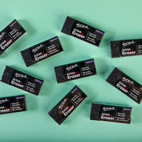 MM Artist Eraser Medium - Black - LUMINO