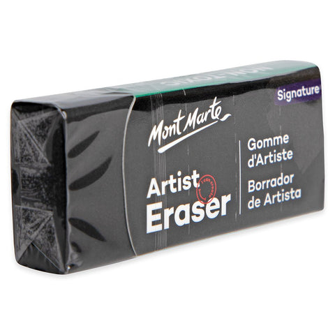 MM Artist Eraser Medium - Black - LUMINO