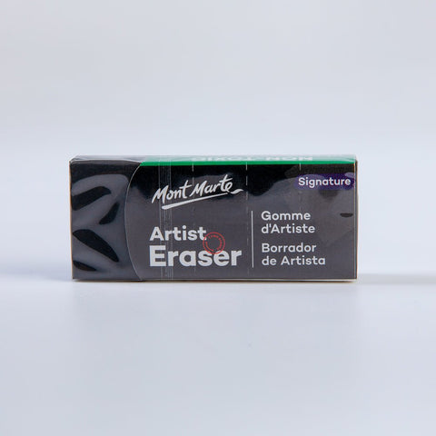 MM Artist Eraser Medium - Black - LUMINO