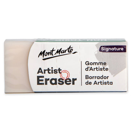Eraser (medium strength) white 6cm - MontMarte