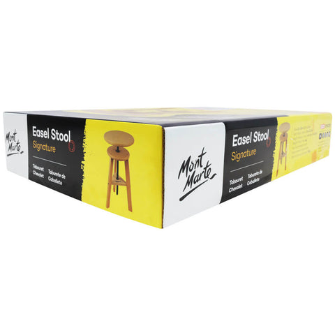 MM Beech Easel Stool MEA0044A - LUMINO