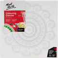 MM Colouring Canvas 30x30cm Mandala assorted - LUMINO