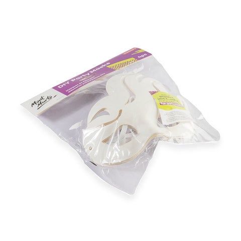 MM DIY Party Masks 4pc - Flame - LUMINO