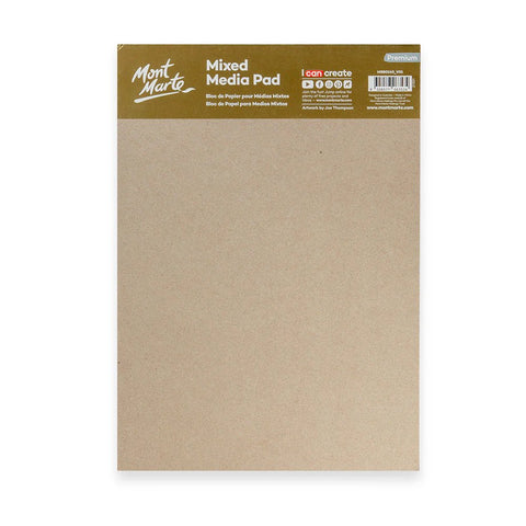 MM Mixed Media Pad 300gsm A4 15 Sheets - LUMINO