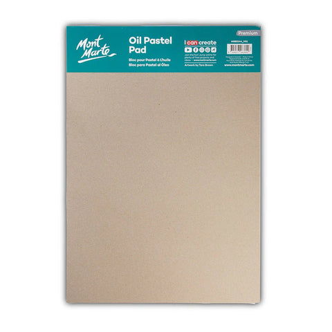 MM Oil Pastel Pad 200gsm A3 20 Sheets - LUMINO