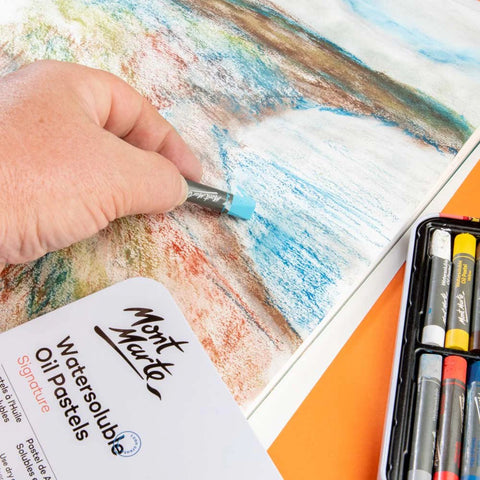 MM Oil Pastel Pad 200gsm A3 20 Sheets - LUMINO