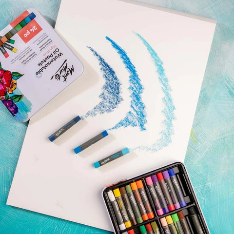 MM Oil Pastel Pad 200gsm A3 20 Sheets - LUMINO