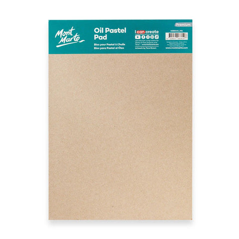 MM Oil Pastel Pad 200gsm A4 20 Sheets - LUMINO