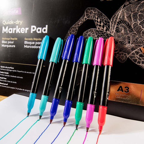 MM Quick Dry Marker Pad 110gsm A3 30 Sheets - LUMINO