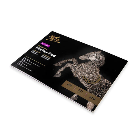 MM Quick Dry Marker Pad 110gsm A3 30 Sheets - LUMINO