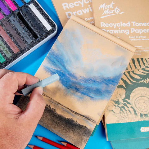 MM Recycled Toned Drawing Paper 170gsm A4 25 Shts - LUMINO