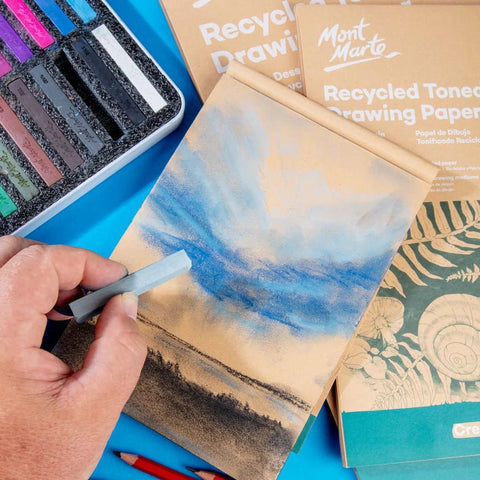 MM Recycled Toned Drawing Paper 170gsm A5 25 Shts - LUMINO